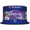 Image de - 50 x DVD+R - 4.7 Go 16x - noyau intérieur imprimable, surface imprimable avec photo - spindle