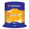 Image de - 100 x DVD-R - 4.7 Go 16x - argent mat - spindle