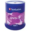 Image de - 100 x DVD+R - 4.7 Go 16x - argent mat - spindle