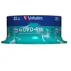 Image de - 25 x DVD-RW - 4.7 Go (120 minutes) 4x - argent mat - spindle