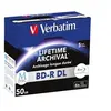Image de M-Disc - 5 x BD-R DL - 50 Go 6x - argent mat - boîtier CD