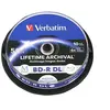 Image de M-Disc - 10 x BD-R DL - 50 Go 6x - surface imprimable par jet d'encre - spindle