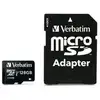 Image de Verbatim M.SDXC PR. UHS-1 128GB 10 INC ADAPTER