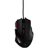 Image de Gaming Eagle Claw Souris de gaming USB optique noir/rouge 9 Boutons 600 dpi, 800 dpi, 1200 dpi, 1600 dpi, 2400 dpi, 3200 dpi éclairé