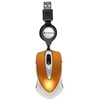 Image de Go Mini Optical Travel Mouse - Souris - droitiers et gauchers - optique - filaire - USB - Orange volcanique