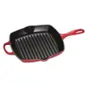 Image de - 20183260600422 - SKILLET GRILL CARRE - FONTE EMAILLEE - ROUGE