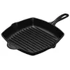 Image de LE CREUSET - 20183260000422 - SKILLET GRILL CARRE - FONTE EMAILLEE - NOIR