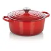 Image de Signature - Casserole avec couverture - 26 cm - 5.3 L - rond - cerise