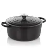 Image de Signature - Casserole avec couverture - 28 cm - 6.7 L - rond - noir mat