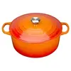 Image de Cocotte Signature Ronde En Fonte Emaillée, 28cm, Volcanique
