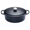 Image de Signature - Casserole avec couverture - 31 cm - 6.3 L - ovale - noir mat