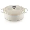 Image de Cocotte en Fonte émaillée 31 cm Meringue