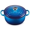 Image de Cocotte Ronde Evolution en Fonte Emaillée 20 cm Azure