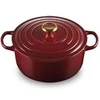 Image de Cocotte Ronde Evolution en Fonte 26 cm Garnet
