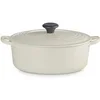 Image de Cocotte ovale compatible 27 cm Crème
