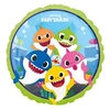 Image de ballon aluminium baby shark 43cm multicolore - 4075801