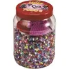 Image de Activités créatives Pot de 7000 Perles avec 2 plaques Jbm Hama Multicolore 17x11,5x11,5 cm A1802960