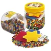 Image de Perles Midi Pot Jaune De 4000 + 3 Plaques Couleurs