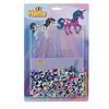 Image de Kit perles à repasser modèle licorne