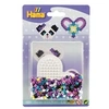 Image de Perles a repasser petit modele - panda coeur