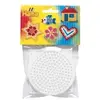 Image de sachet de 3 plaques pour perles moyennes carrée ronde hexagonale 4451