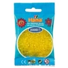 Image de 2 000 perles mini (petites perles Ø2,5 mm)- jaune transparent