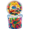 Image de Hama - Pot de 600 perles - Hama Maxi : Perles Mix 6 couleurs