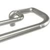Image de Umbra Twilight Tringle À Rideaux Extensible Avec Retour Latéral, 168-366cm, 1,9cm, Idéale Pour Les Rideaux Occultants Ou Obscurcissants, Acier, Nickel Mat, en occasion ou reconditionné