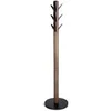 Image de Porte manteaux perroquet 9 crochets rabattables Flapper noyer - - Marron - Bois