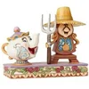 Image de Disney Traditions Mme Potts et Big Ben « Workin » Ronde Figurine « l'horloge