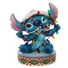 Image de Figurine Disney Tradition - Lilo Et Stitch - Stitch Avec Guirlandes