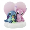 Image de Figurine Stitch et Angel coeur lumineux