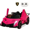 Image de Voiture électrique Lamborghini 12Vpour enfants avec télécommande lumières LED30kg