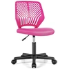 Image de Chaise de Bureau Pivotante Enfants avec Hauteur Réglable 77-89cm (Rose)