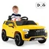 Image de Voiture Electrique Enfant 12V SUV Chevrolet Tahoe avec Télécommande 2,4G Jaune