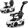 Image de Porteur Lamborghini 3-en-1 Blanc musique phares 18-60 mois 25kg