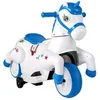 Image de Moto électrique Licorne 12V Musique Bleu 3-5 ans