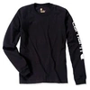 Image de T-shirt manches longues Logo manche noir XL S1EK231BLKXL