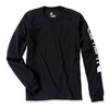 Image de T-shirt manches longues Logo manche noir XXL S1EK231BLKXXL