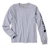 Image de T-shirt manches longues Logo manche gris XXL S1EK231HGYXXL