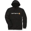 Image de Sweat à capuche sans zip logo manche noir XL S1100074001XL