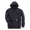 Image de Sweat à capuche non zippé logo manche marine XL S1K288472XL