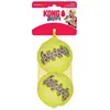 Image de Kong Jouet Pour Chien Balles De Tennis Couineur 2 Unités