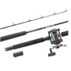 Image de Abu garcia mt702swh gt345 rh ensemble canne à pêche 2 pièces et moulinet 15-40 lb 210 cm