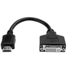 Image de Tripp Lite Series HDMI to DVI Adapter Video Converter (HDMI-M to DVI-D F), 8-in. (20.32 cm) - Adaptateur vidéo - HDMI mâle pour DVI-D femelle - 20.3