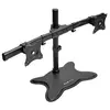 Image de Tripp Lite Series Dual-Monitor TV Desktop Display Mount Stand Full Motion 13"- 27" Flat Screen Displays - Pied - pleine action - pour 2 écrans LCD -