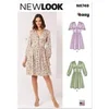 Image de Patron 6749 - Robe boutonnée du 34 au 44 (FR) - Model FR 34-44