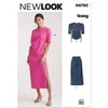 Image de Patron 6782 - Haut et Jupe en Tricot pour Jeunes Femmes - Model FR 38-54