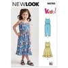 Image de Patron 6783 - Combinaison et Robe D?Eté pour Enfants - Model FR 3-8