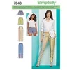 Image de Patron N°7848.R5 : Pantalon - short - bermuda - Model FR 34-42